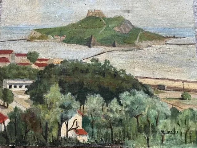 Vintage Original Painting From South of France - 5