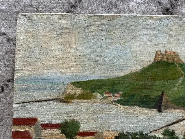 Vintage Original Painting From South of France - 6
