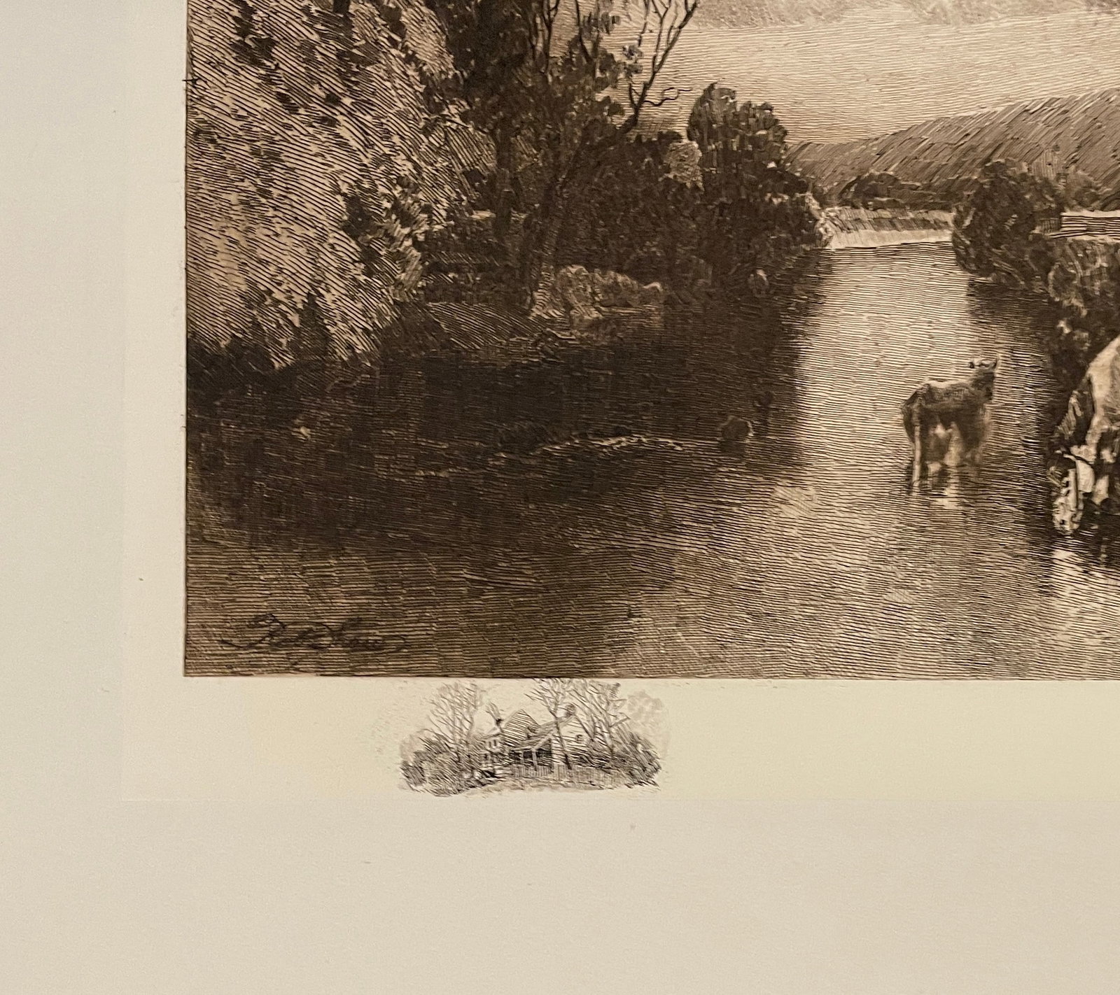 Robert Shaw Brandywine River at Chadds Ford Pennsylvania Etching - 3