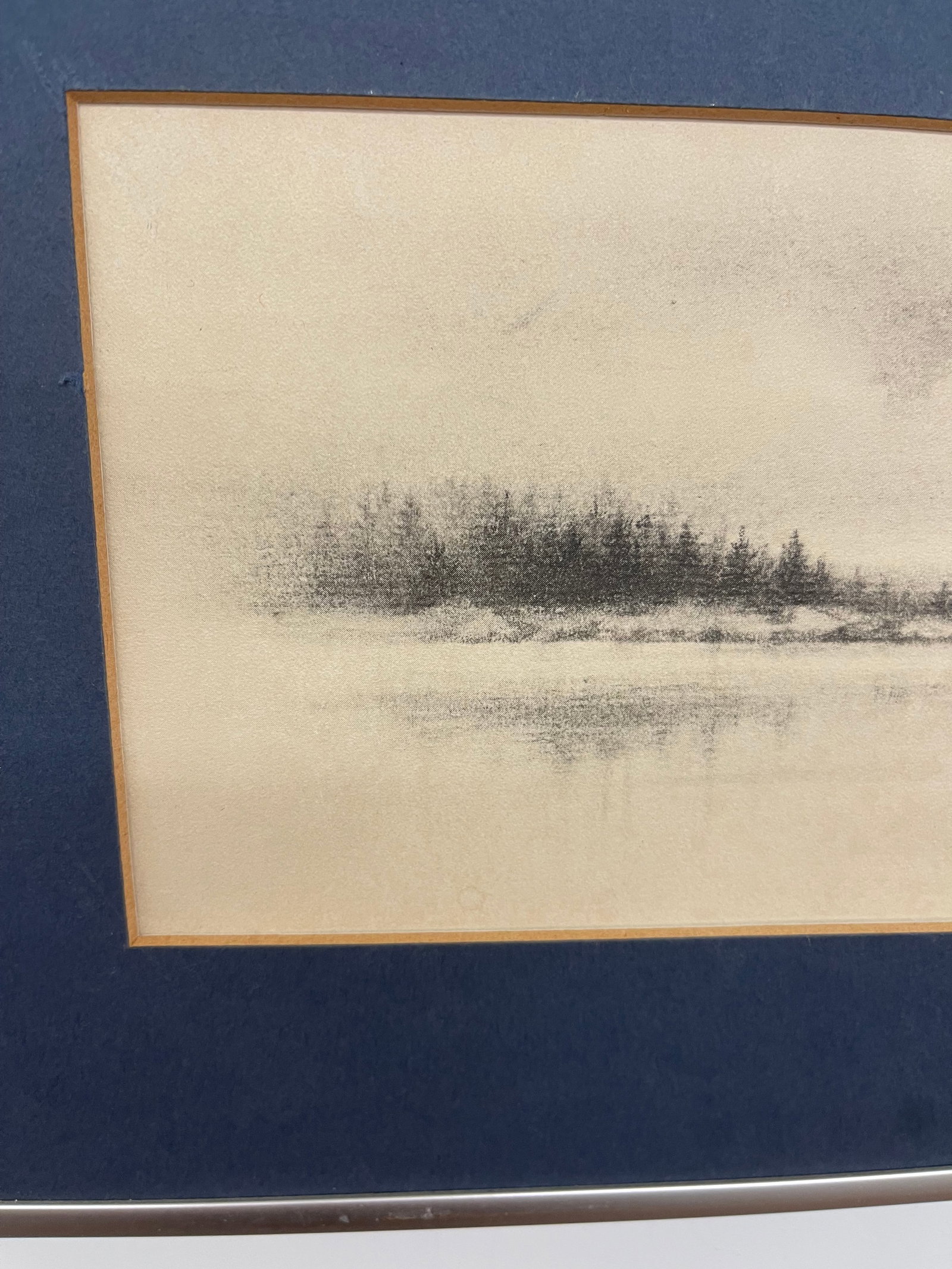 Vintage Pencil-Signed Coastal Lighthouse Lithograph by Virginia Miller for Jonah's Workshop, Searspo - 8