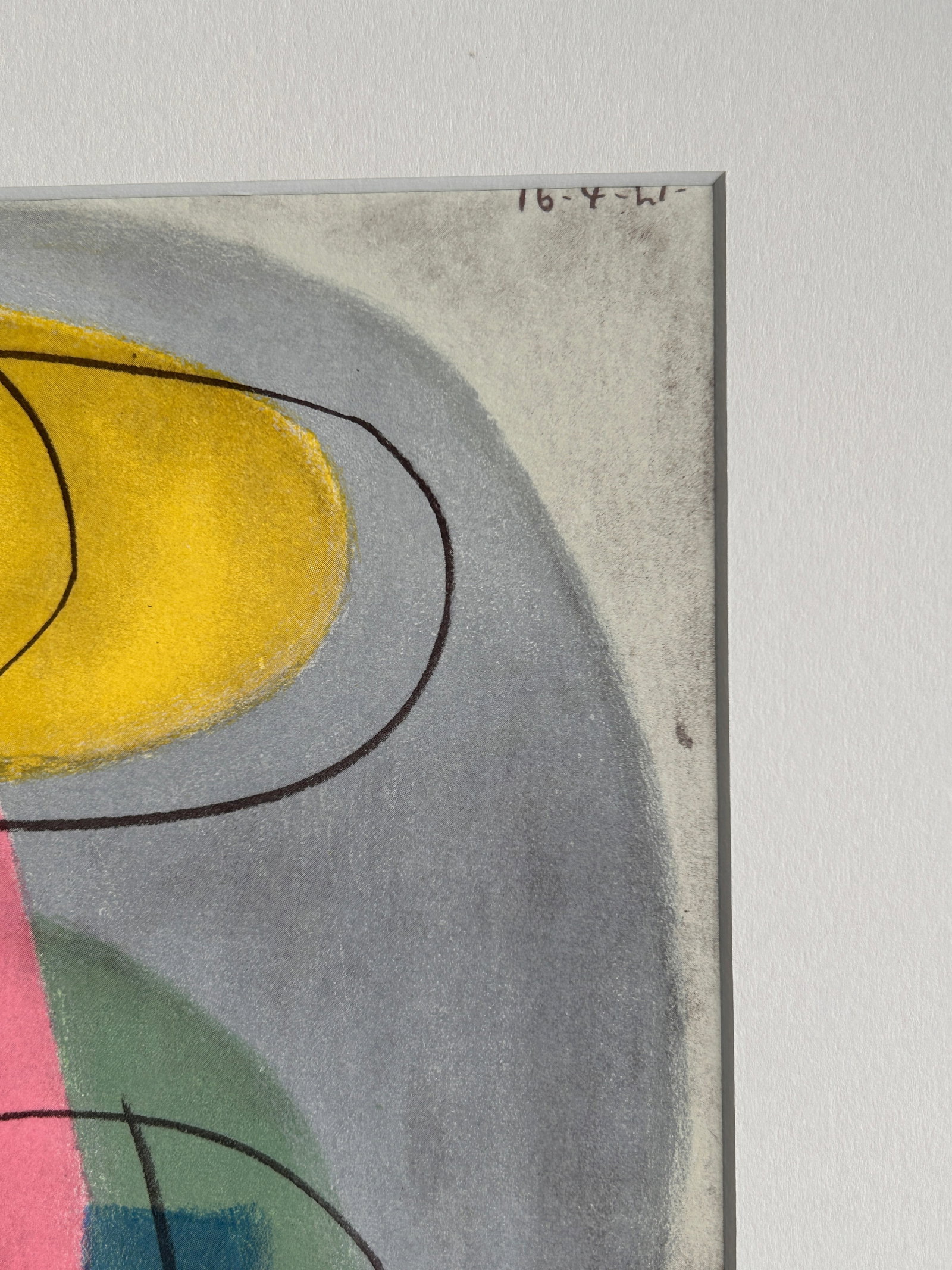 Pablo Picasso Woman With Yellow Hat Vintage Original Pochoir Print - 5