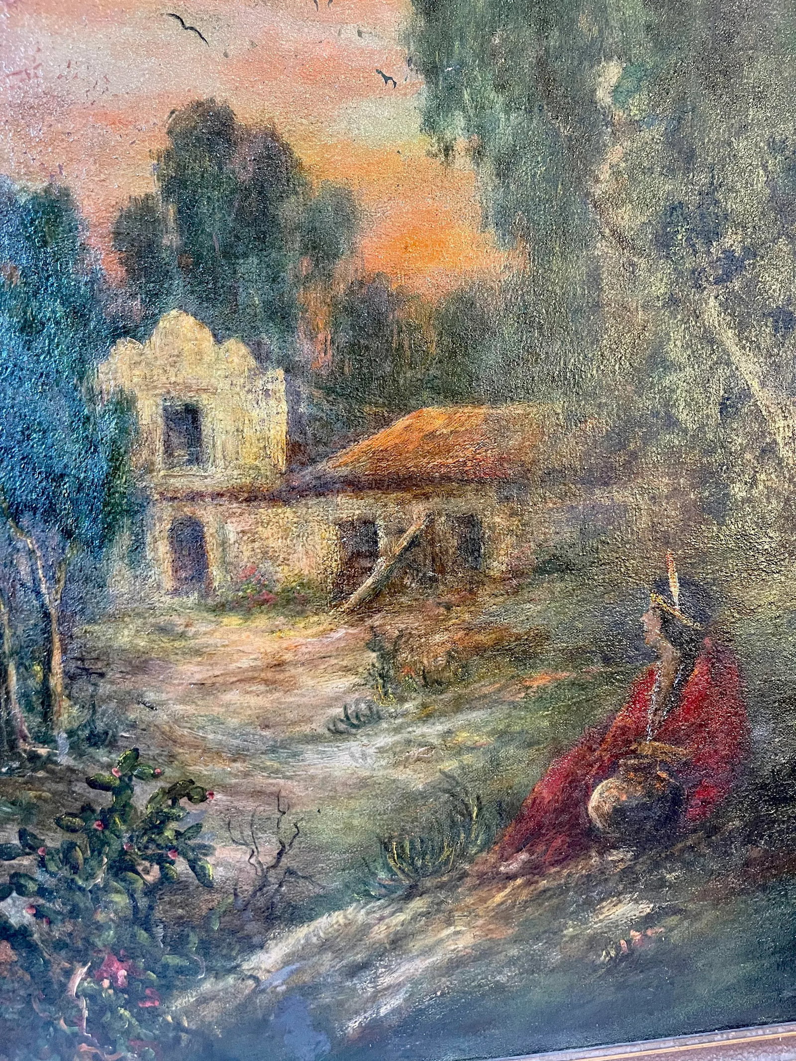 Late 19th Century Old California Landscape Oil Painting, Framed - 2