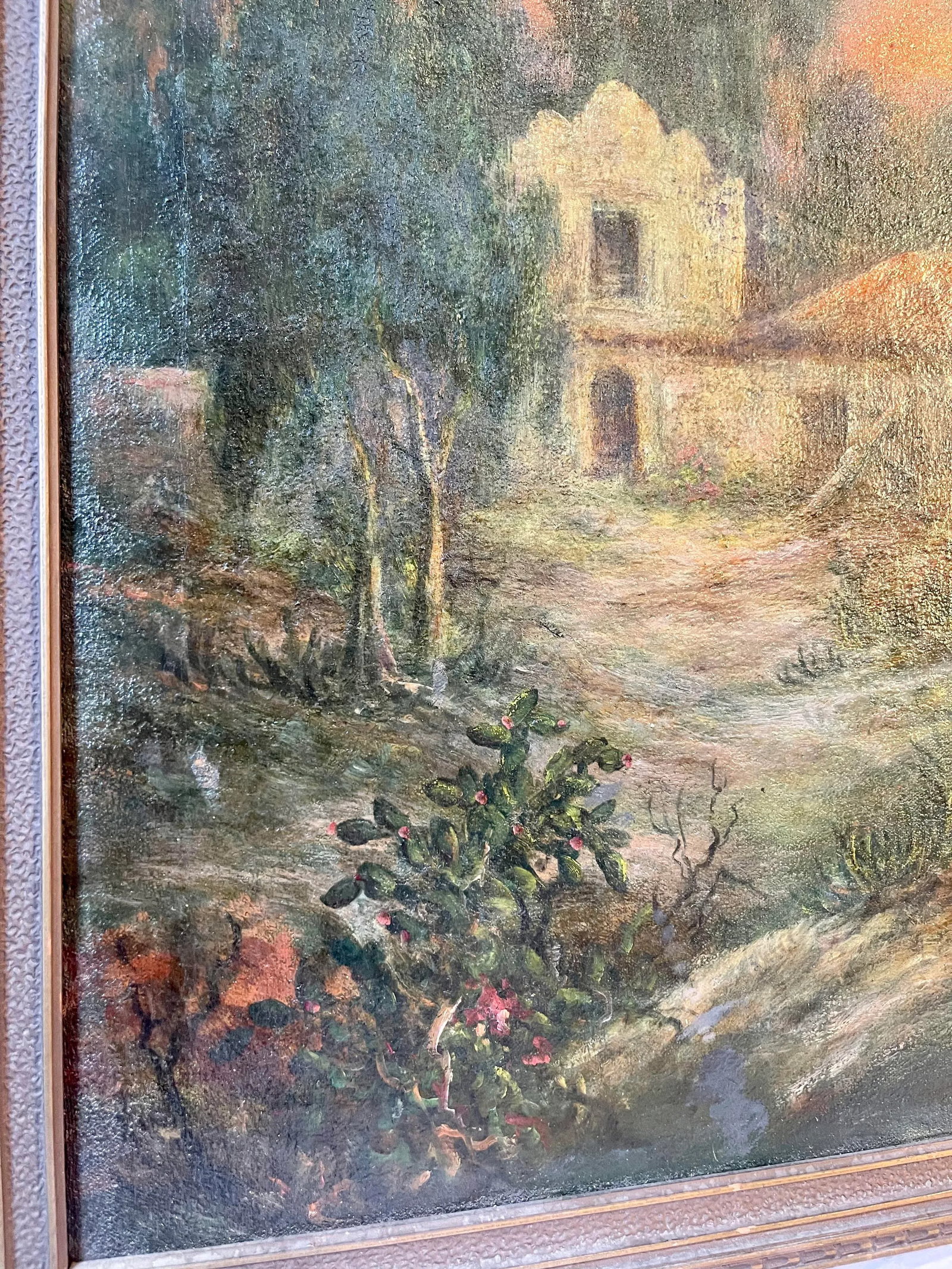 Late 19th Century Old California Landscape Oil Painting, Framed - 4