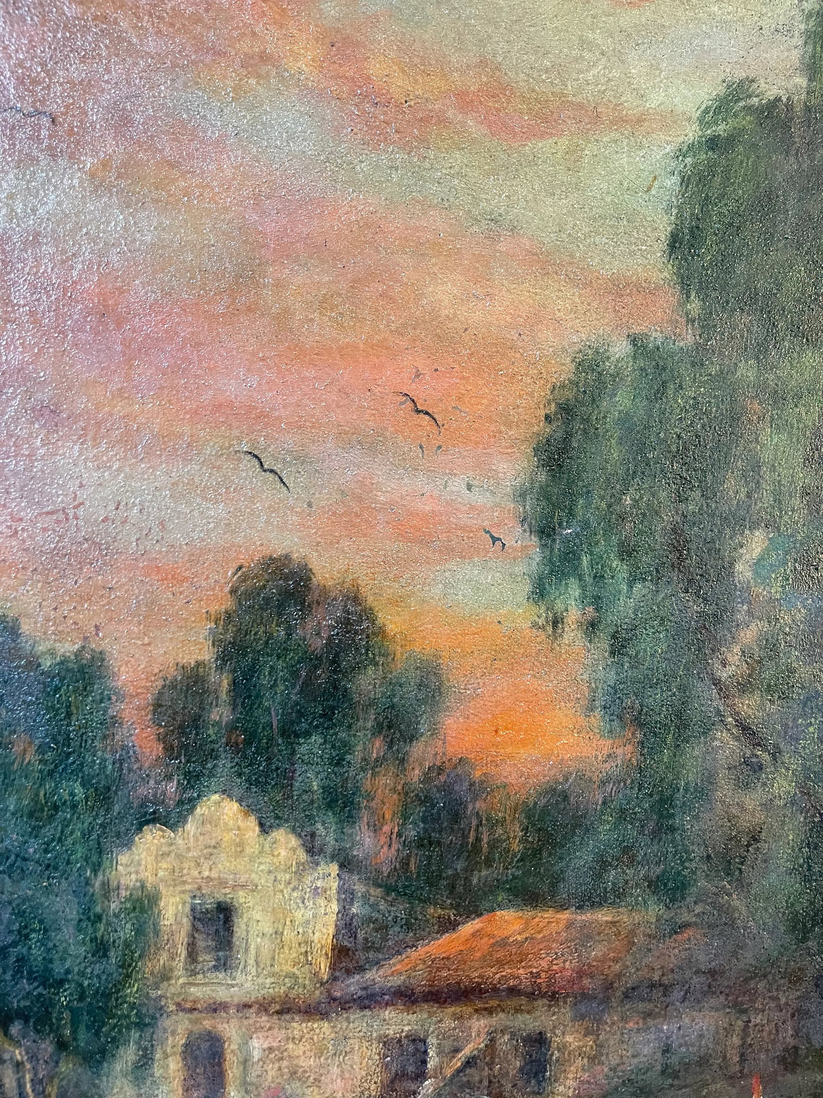 Late 19th Century Old California Landscape Oil Painting, Framed - 8