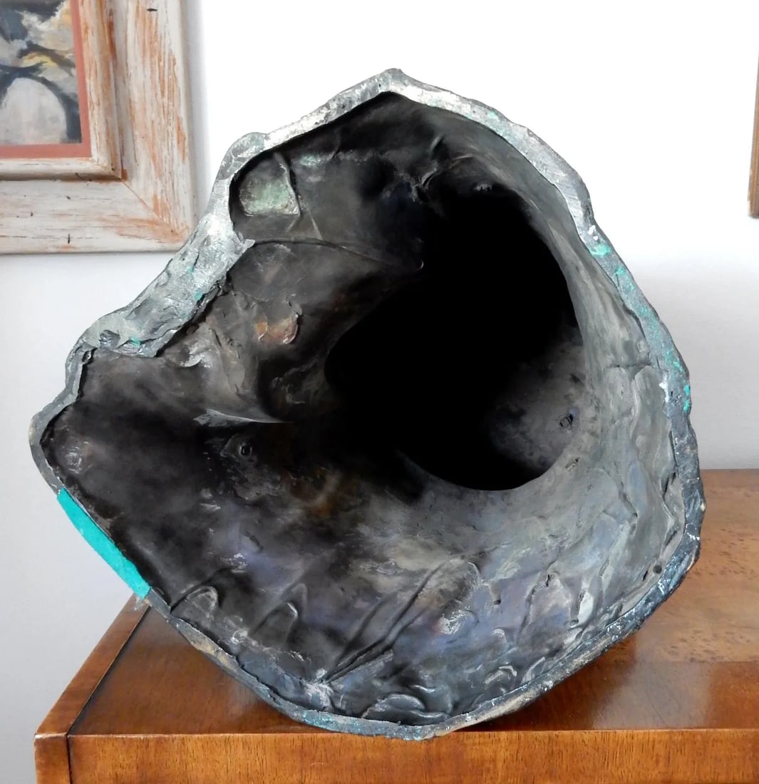Bronze Portrait Sculpture by Salvatore Cartaino Scarpitta of Cora Timken - 8