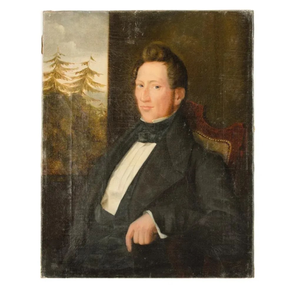 Portrait of a Seated Gentleman, Mid 19th Century. - 9