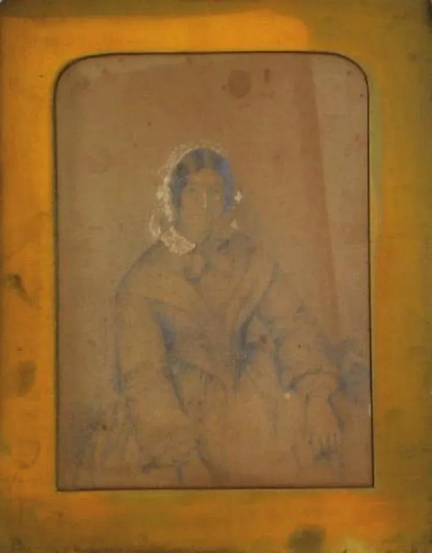 Woman With a Coy Smile, Portrait Study Early-Mid 1800s - 3
