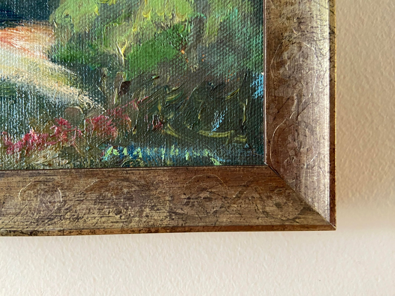 Plein Air Original Oil Painting Meramec River by Marina Movshina - 6