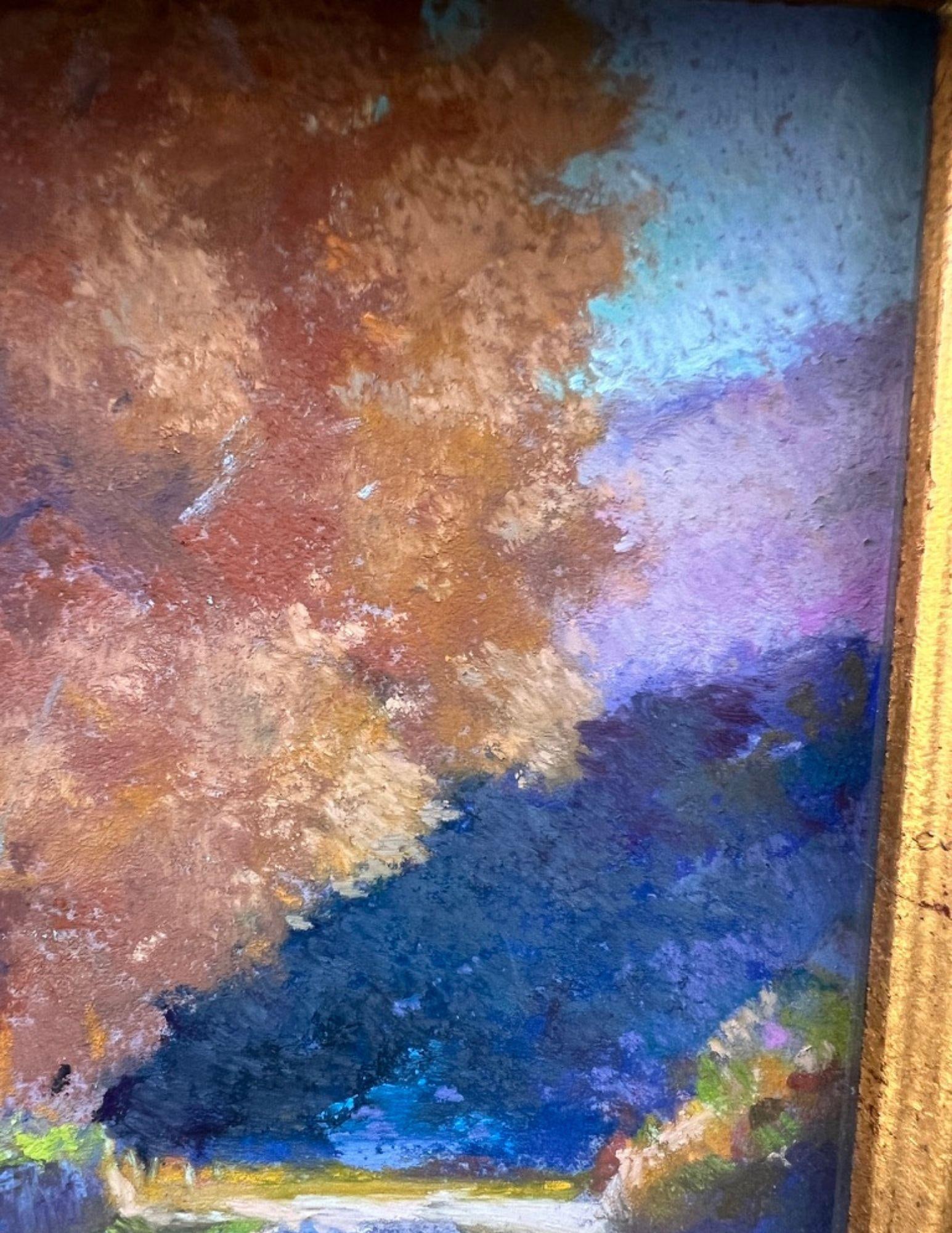 Framed Pastel Landscape of Foxen Canyon, Signed by David Wolfram - 3