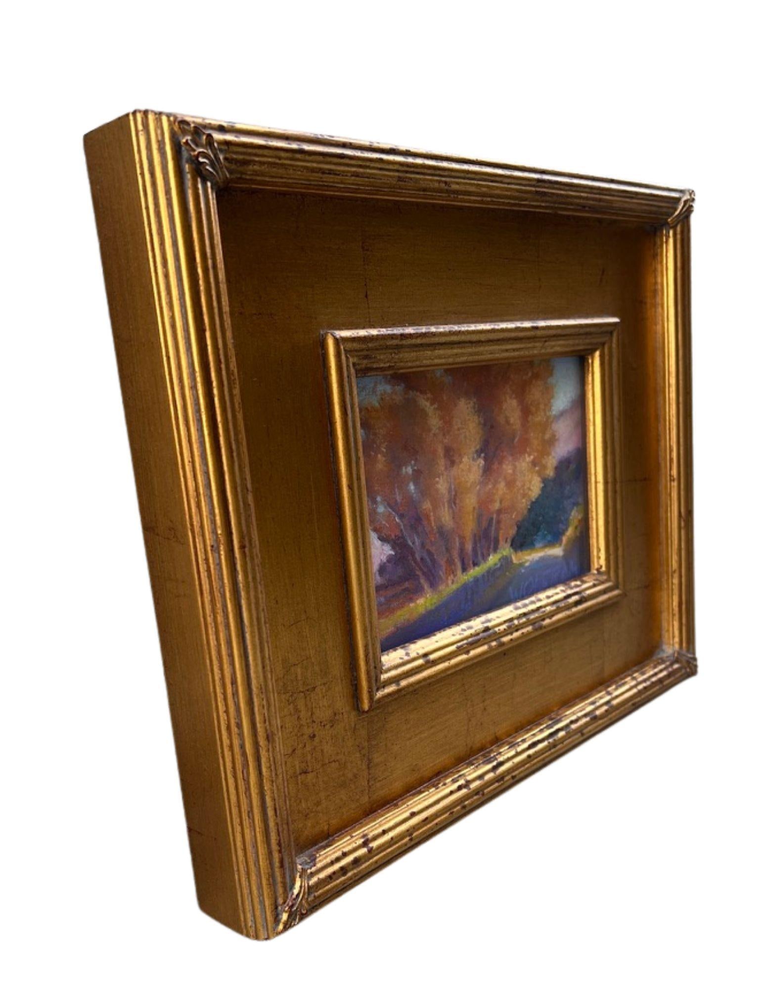 Framed Pastel Landscape of Foxen Canyon, Signed by David Wolfram - 4