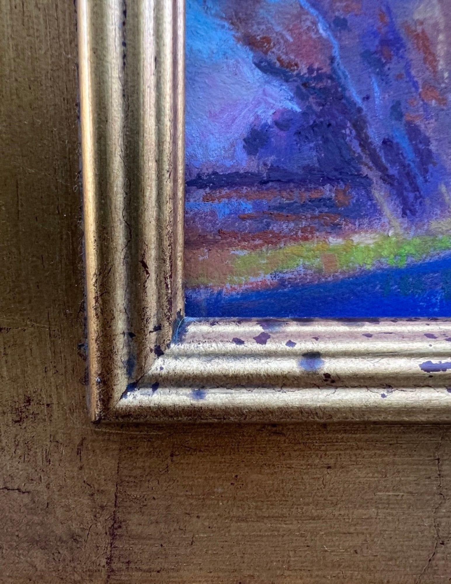 Framed Pastel Landscape of Foxen Canyon, Signed by David Wolfram - 6