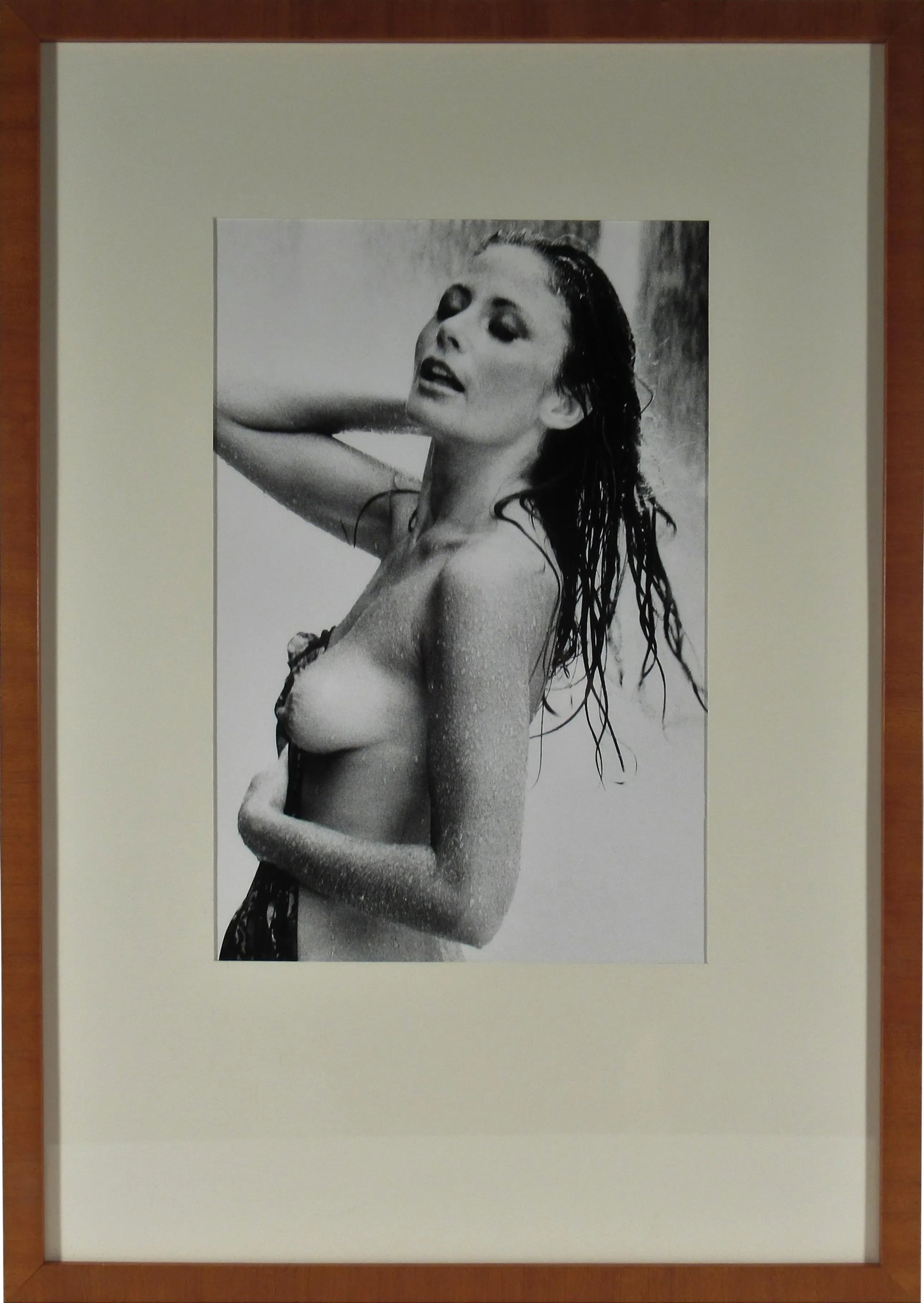 Michael Andreas Russ, Untitled, Nude: This photograph "Untitled, Nudes" c.1980 is an original gelatin silver print by famous German photographer and artist Michael Andreas Russ, born 1945. The photograph size is 15 x 10 inches, framed is