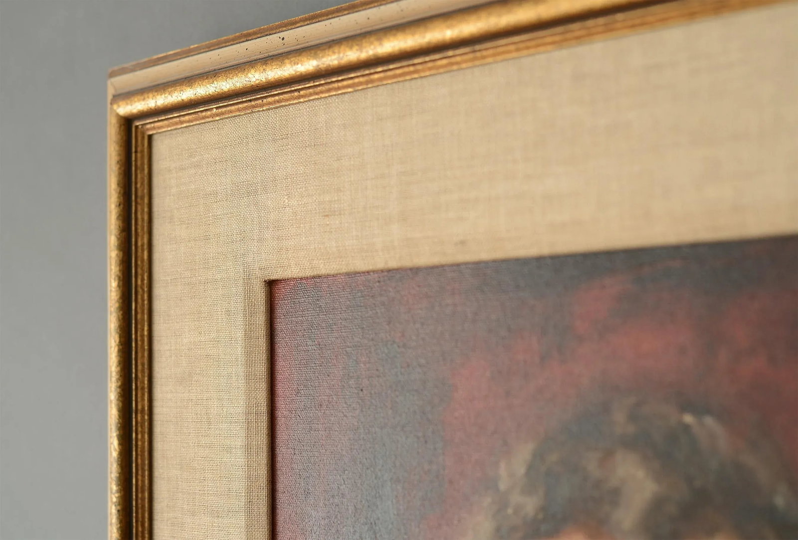 1950s Portrait of a Man Oil Painting, Framed - 9
