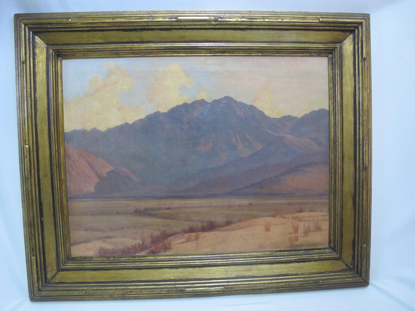 Gordon Coutts Signed Framed California Landscape Antique Tonalist Painting - 8
