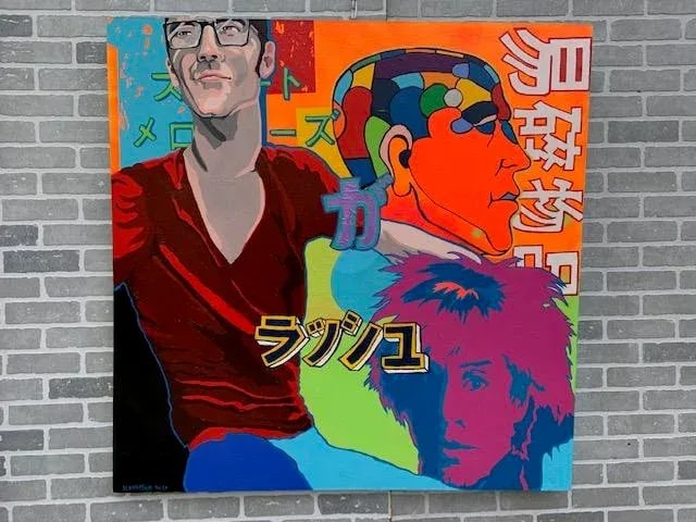 Contemporary Pop Art Postmodern Figurative Acrylic Painting by Jeff Lassiter - 10