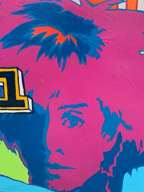 Contemporary Pop Art Postmodern Figurative Acrylic Painting by Jeff Lassiter - 7