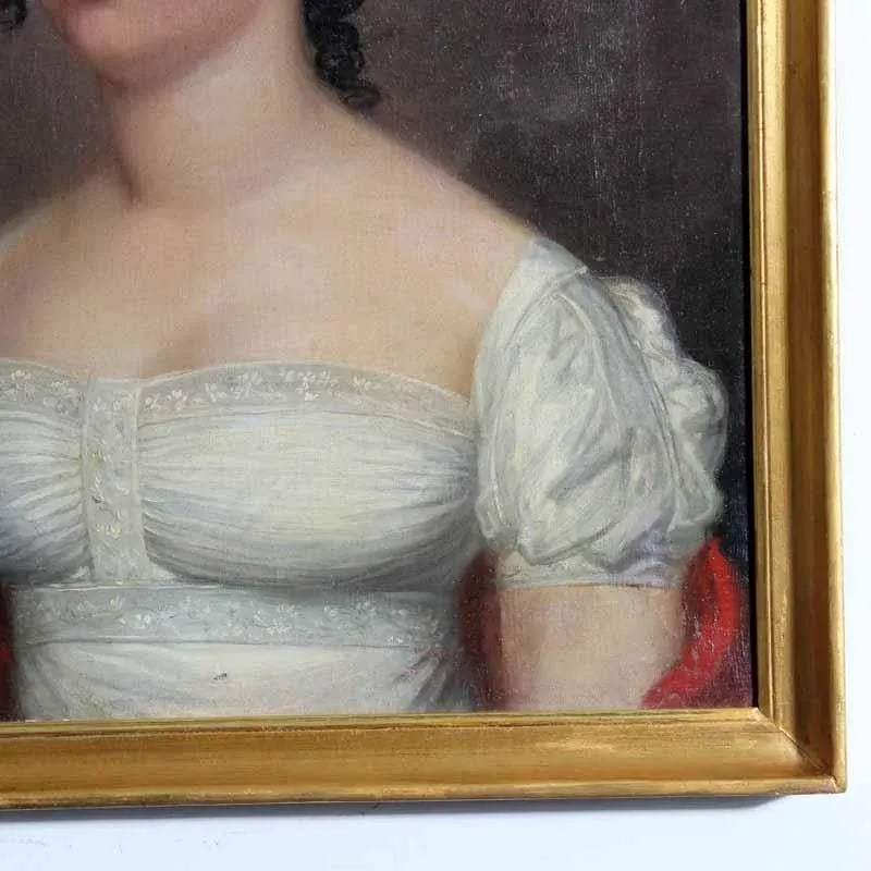 Early 19th Century Portraits of a Man and Woman - 3