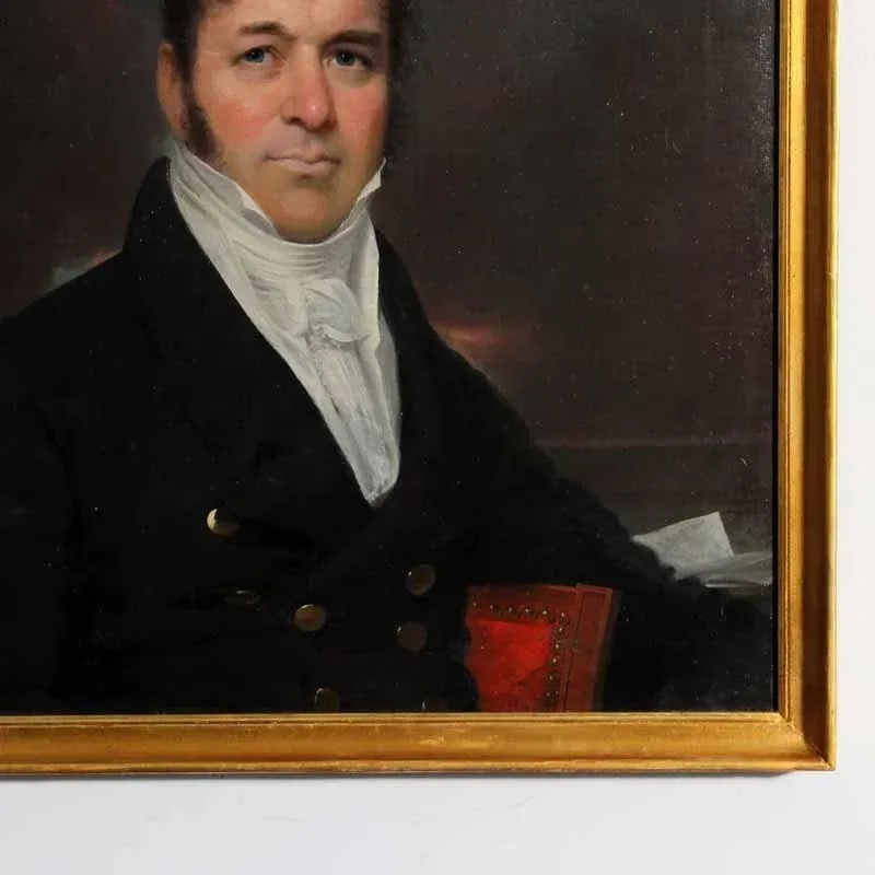 Early 19th Century Portraits of a Man and Woman - 5
