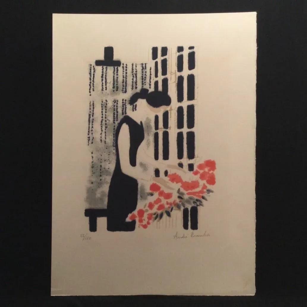 Andre Brasilier Signed and Numbered Lithograph - 1970 - 8