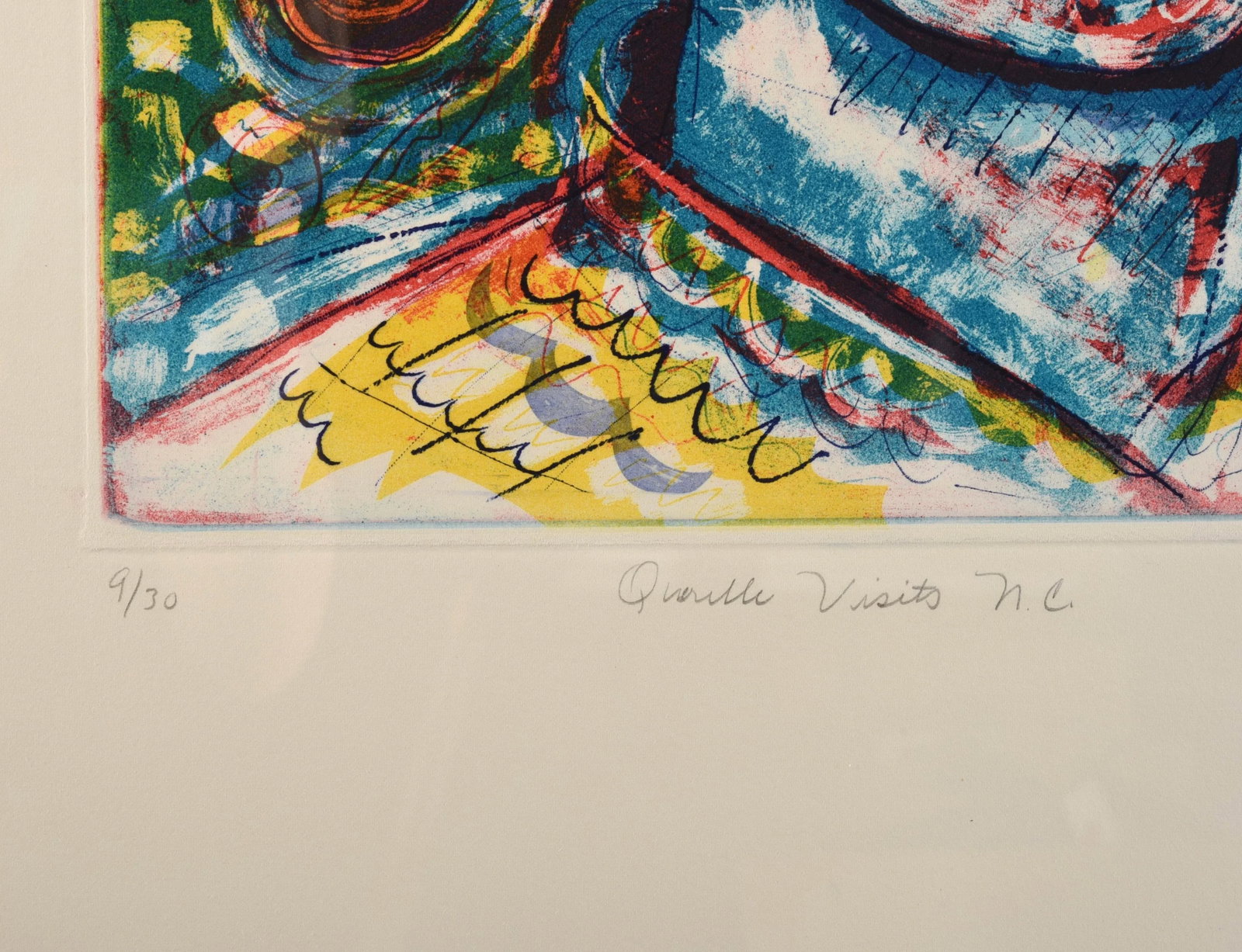 Patrick Wadley Signed Etching Portrait - 3