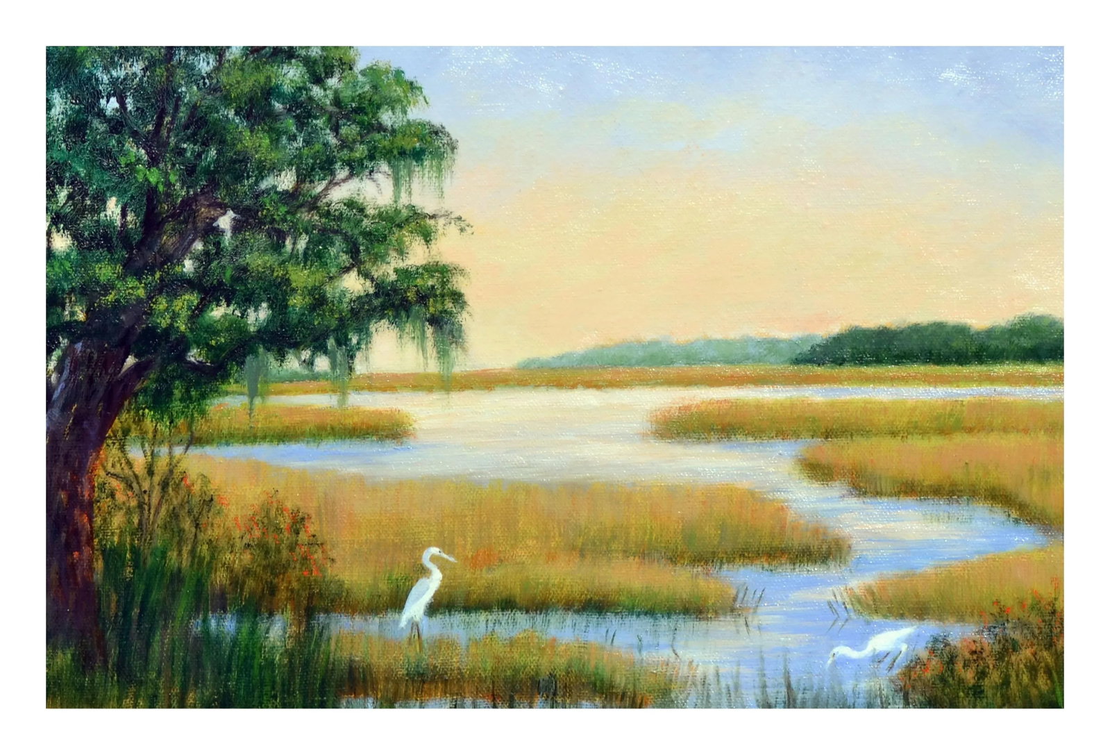 California Wetlands Landscape -- Elkhorn Slew by B. Skinner - 3