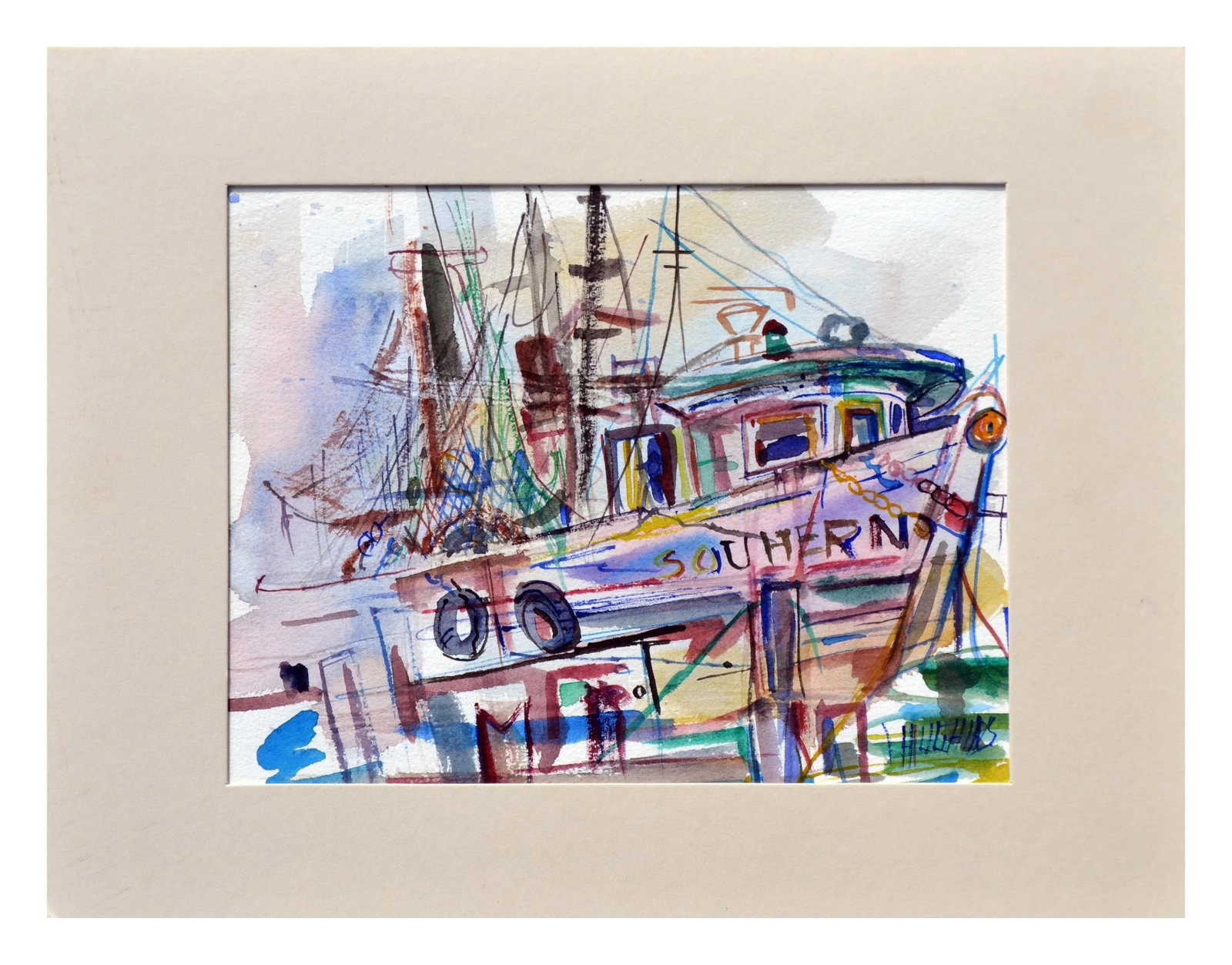 The Fishing Boat by Virginia J Hughins - 4