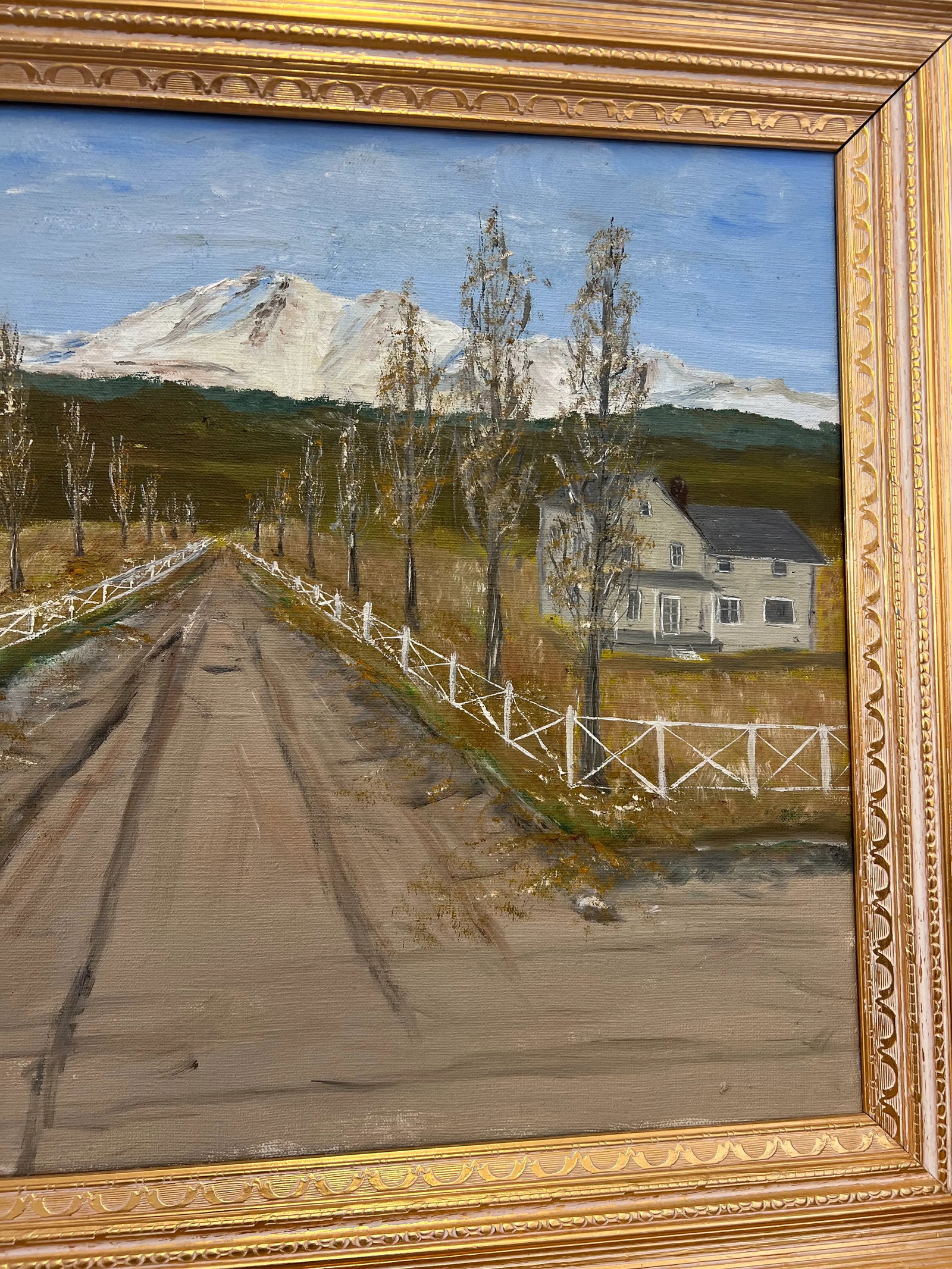 Vintage Framed Painting - 2