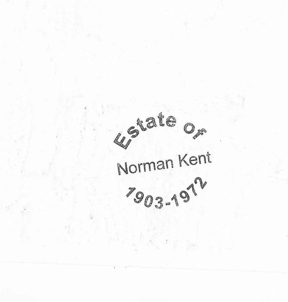 1950s Norman Kent Farm Drawing - 3