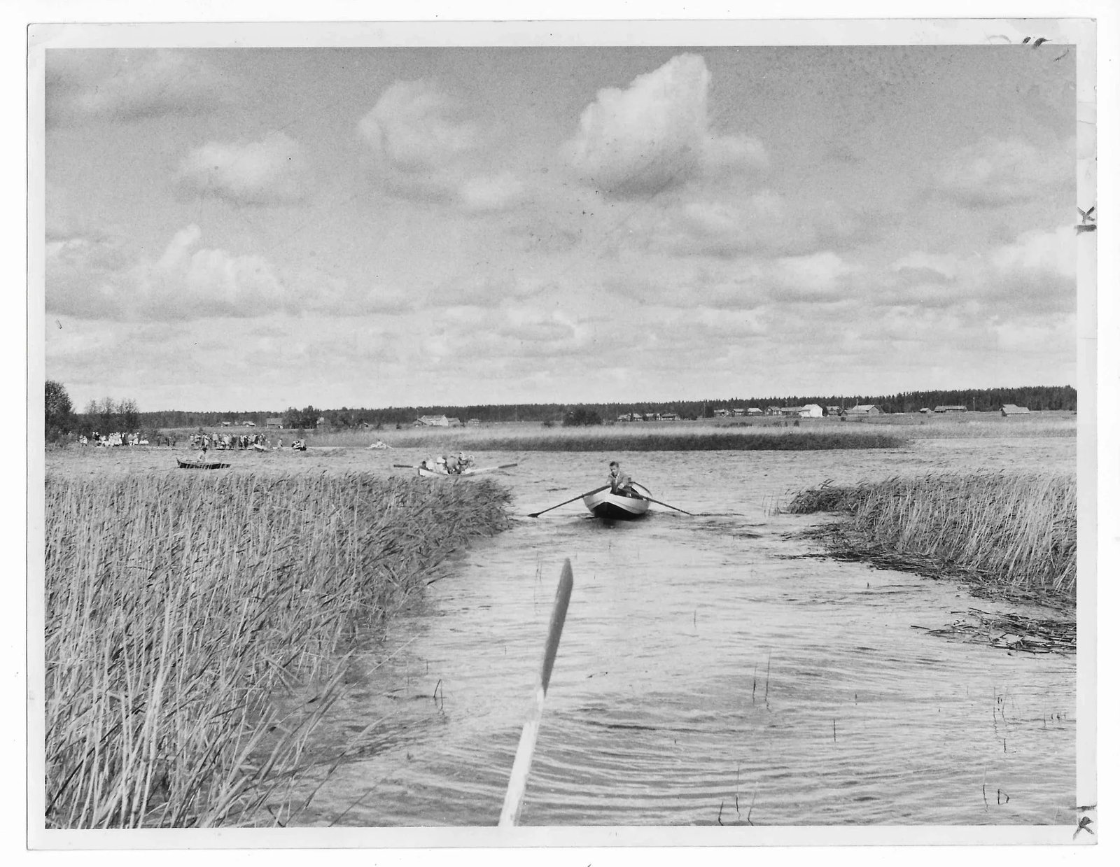 1960 Finnish Waterway Coastal Landscape Photograph - 2