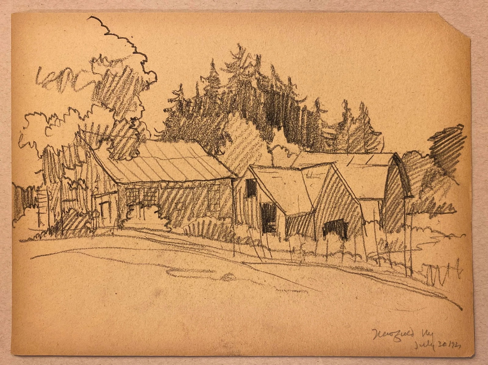 1931 Norman Kent Newfield New York Farm - 2
