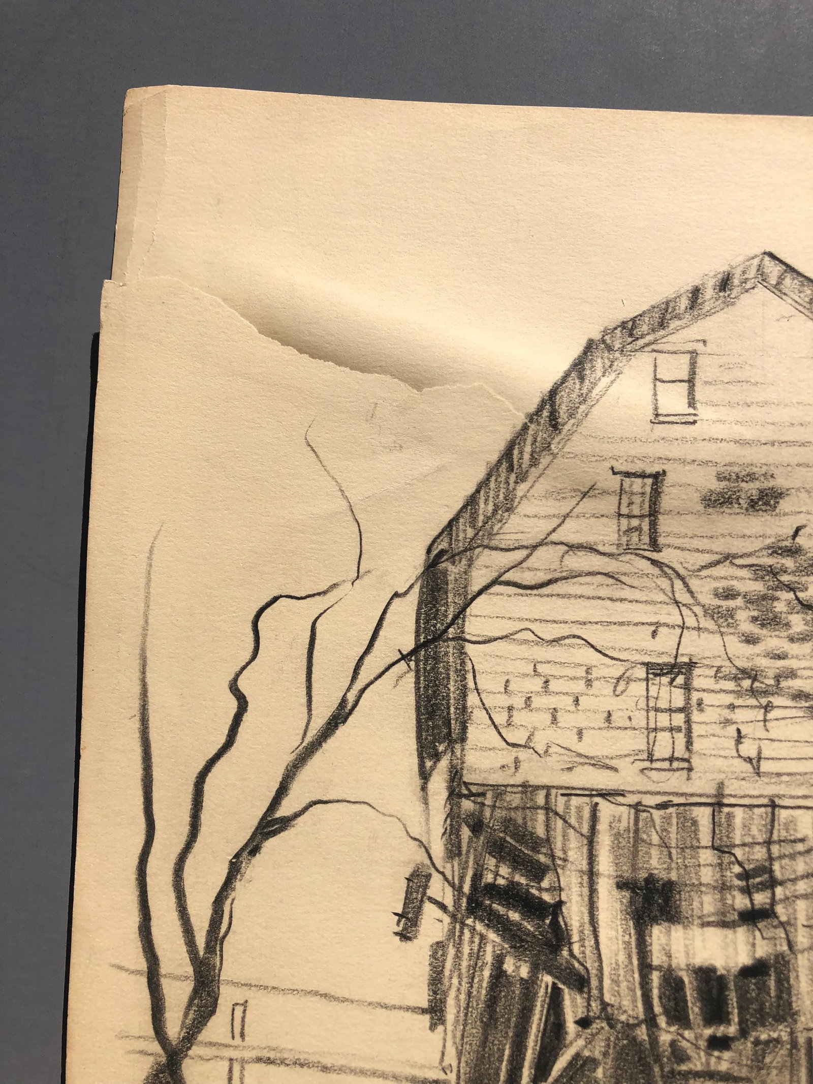 1930s Norman Kent Mill Drawing - 3