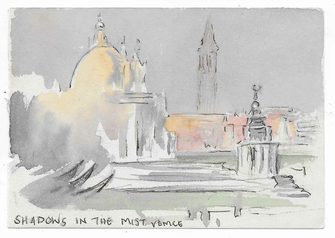 Shadows in the Mist Venice by Ivy Attwell - 3