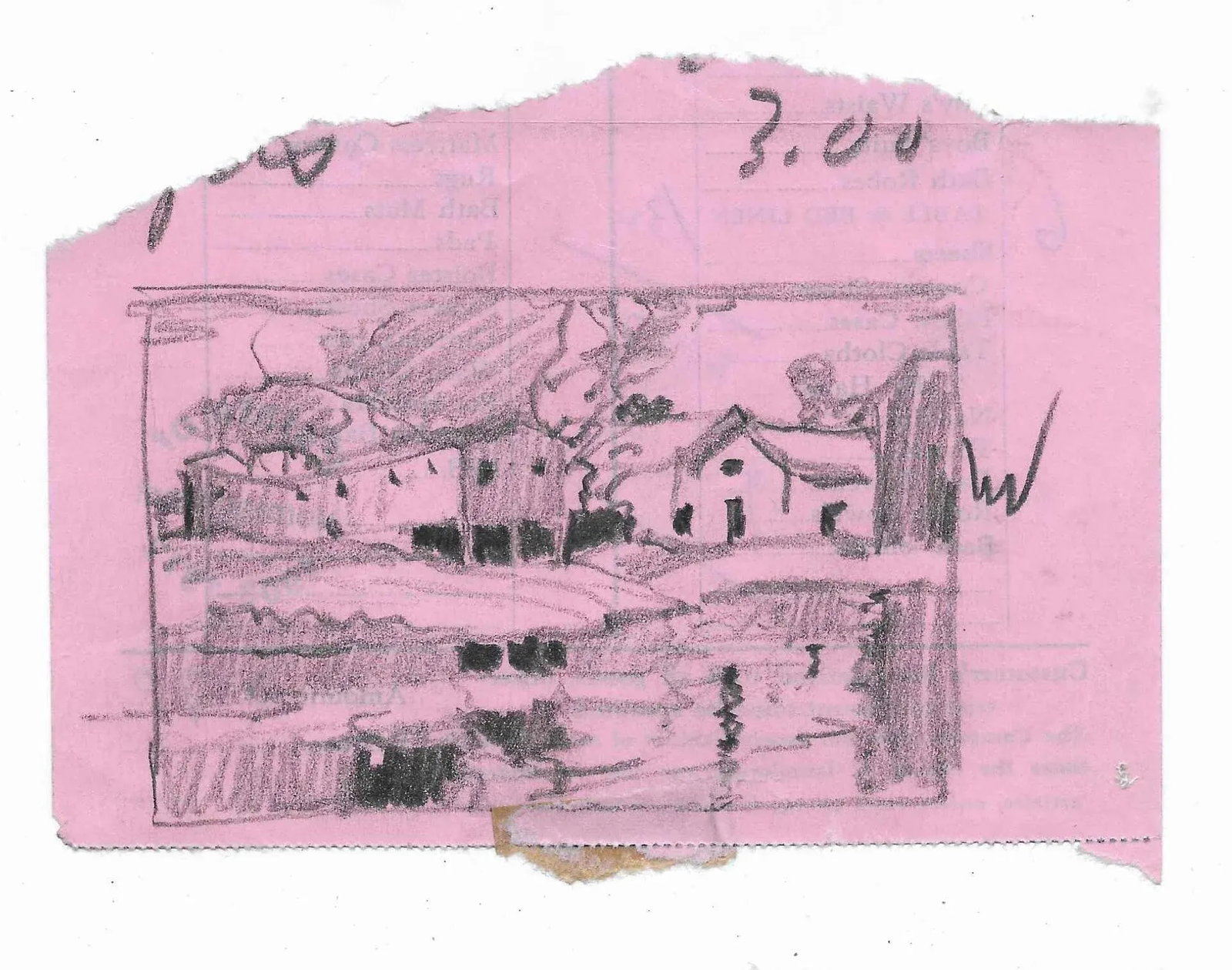 1950s Norman Kent Landscape Miniature - 2