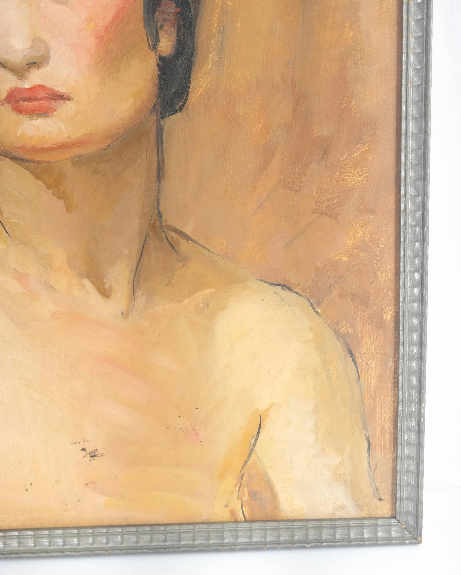 Resolute Portrait of a Parisian Woman by Genevieve Simont Ireland - 4