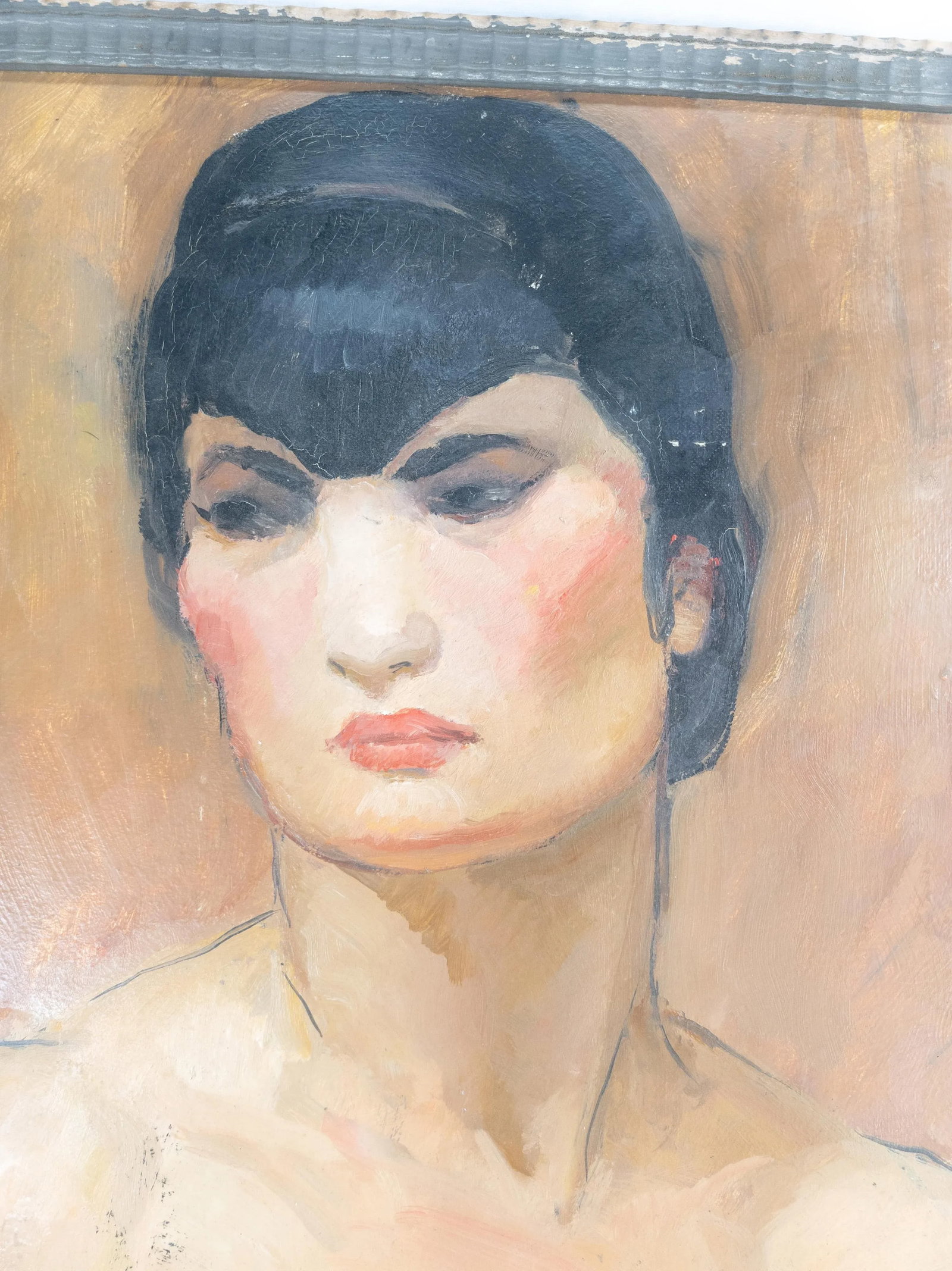 Resolute Portrait of a Parisian Woman by Genevieve Simont Ireland - 6