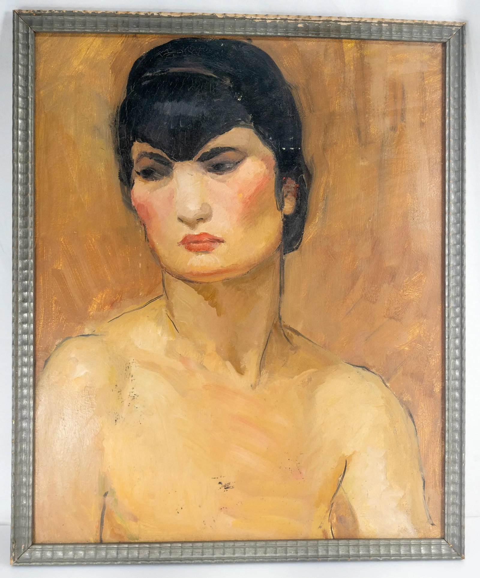 Resolute Portrait of a Parisian Woman by Genevieve Simont Ireland - 8
