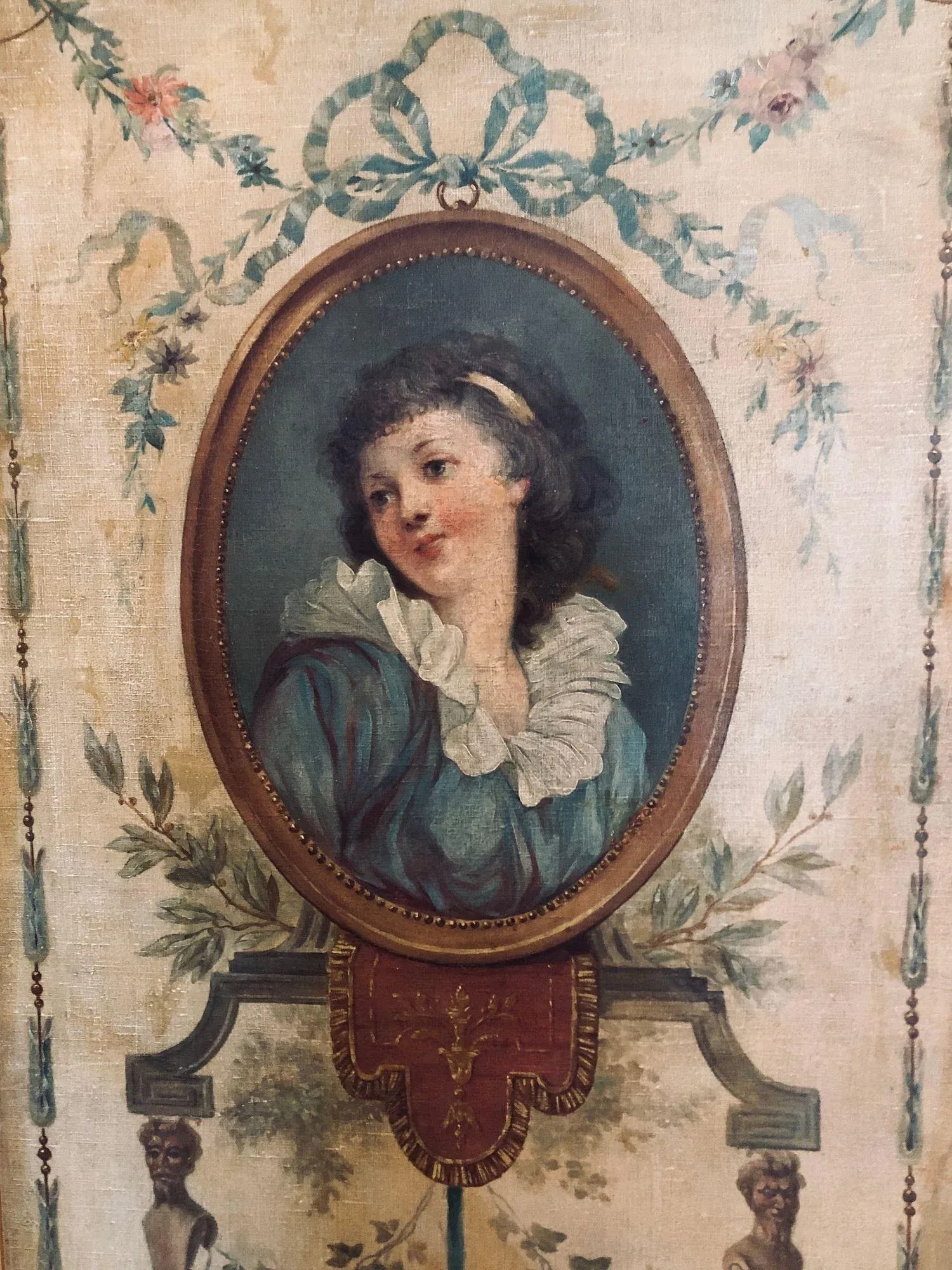 French 19th Century, Oil on Canvas, Wall Panels or Trumeau Paintings - 12