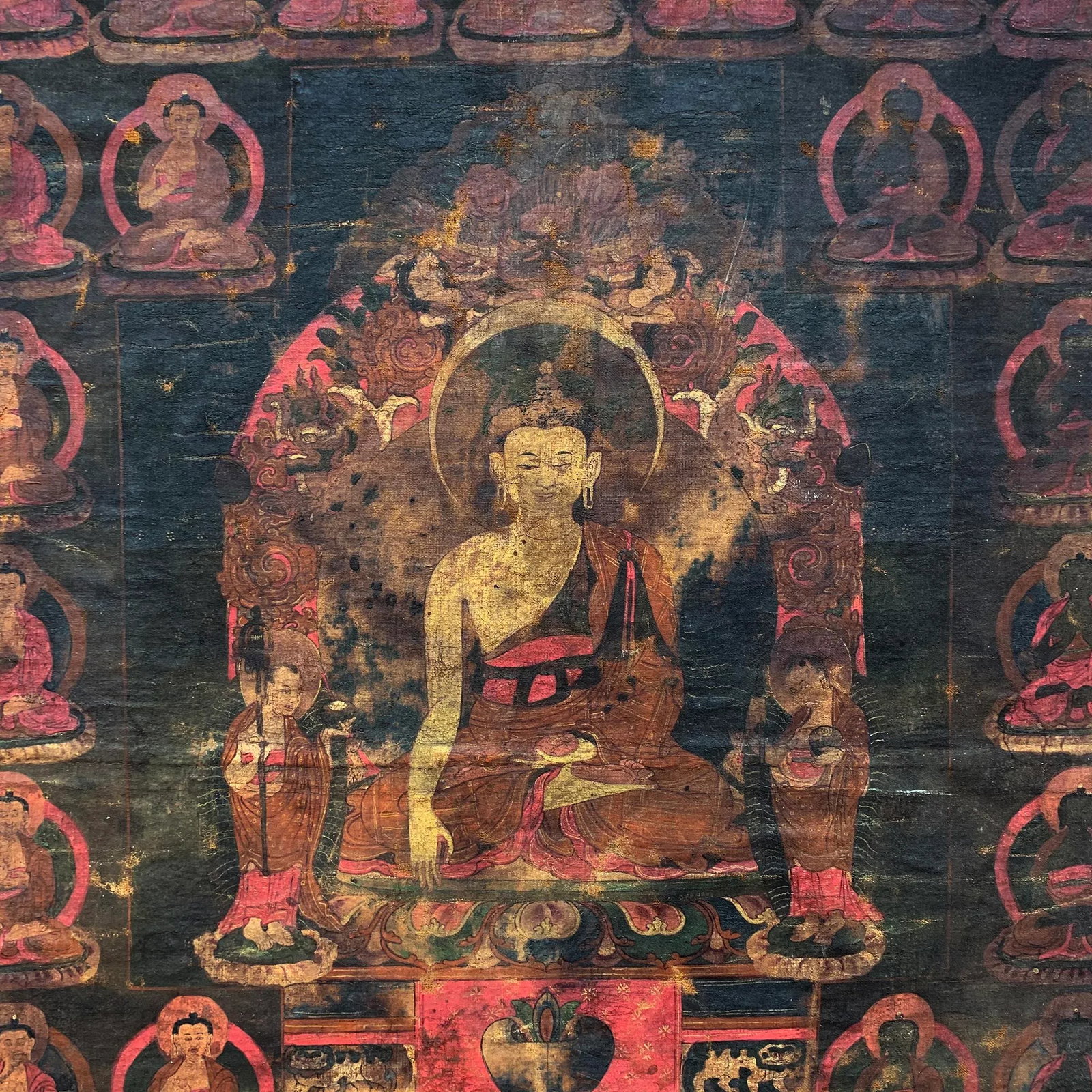17th Century Tibetan Thangka Painting - 3