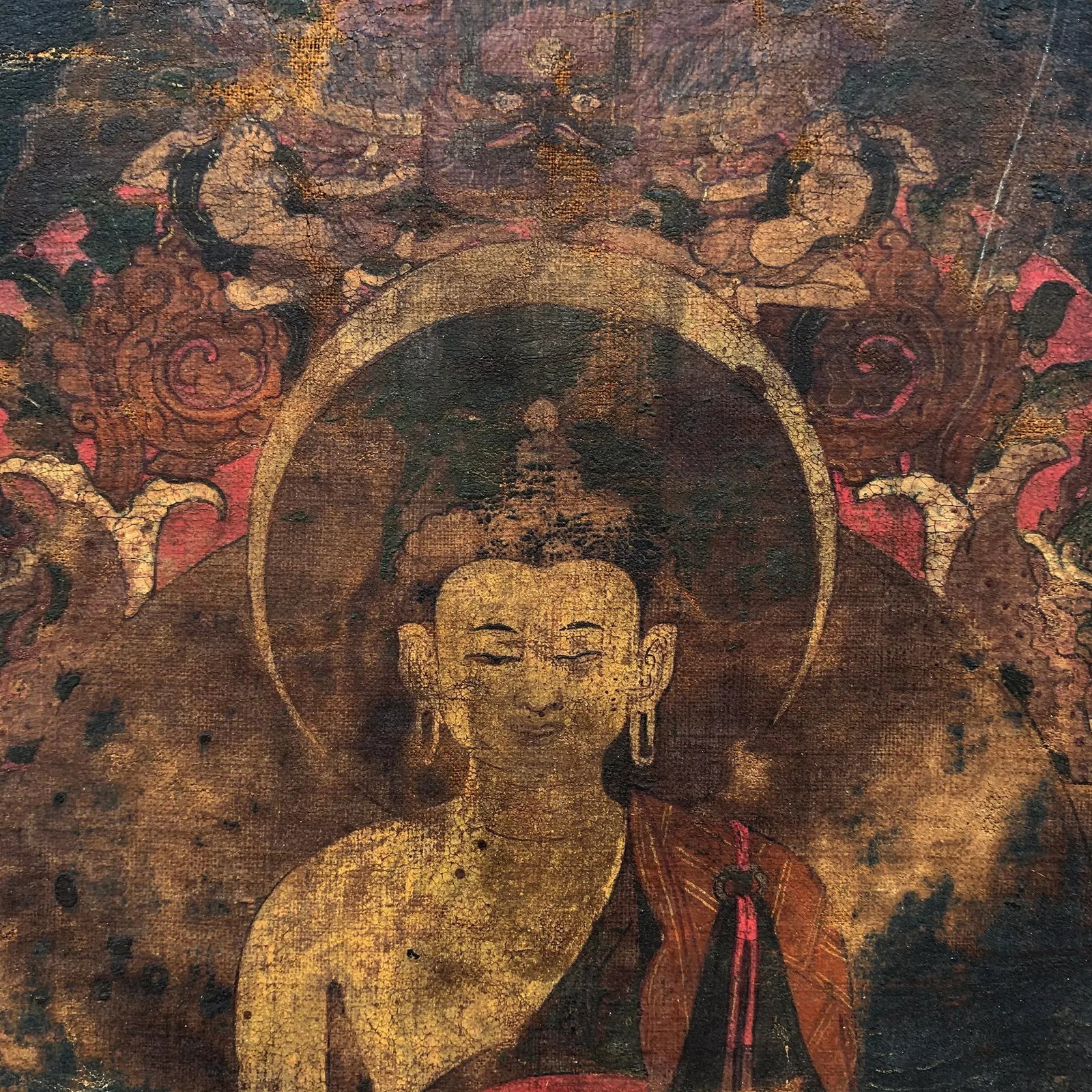 17th Century Tibetan Thangka Painting - 4