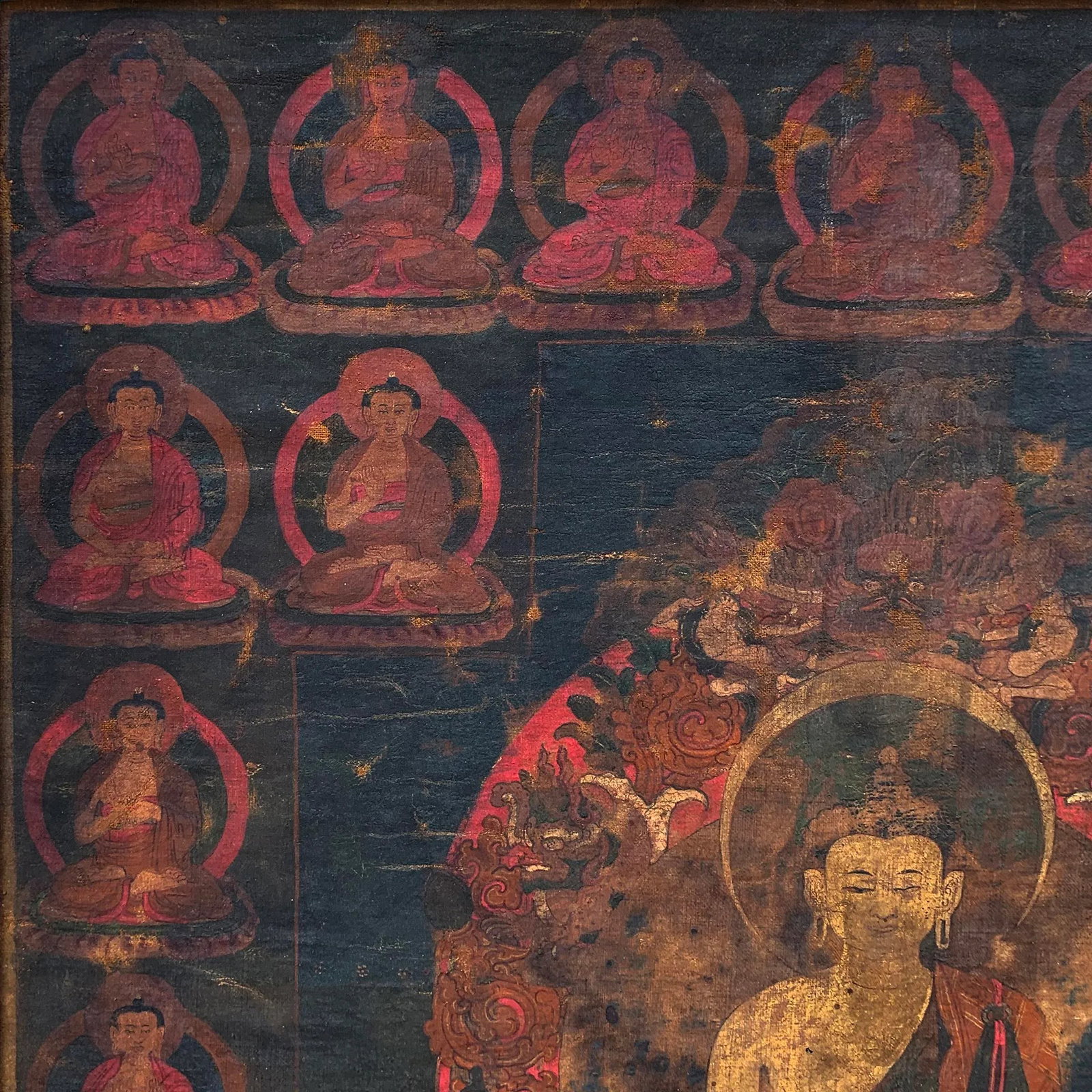 17th Century Tibetan Thangka Painting - 6
