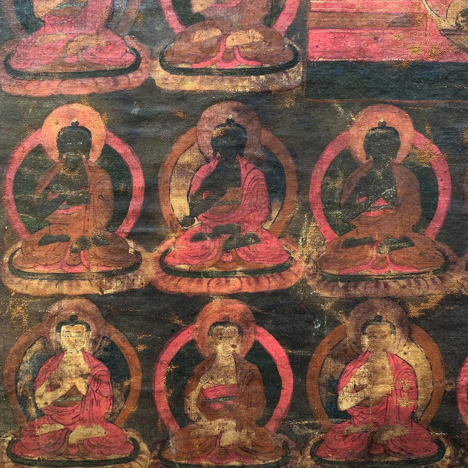 17th Century Tibetan Thangka Painting - 7