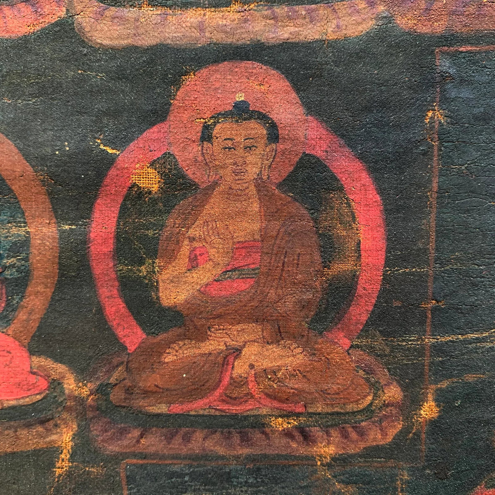 17th Century Tibetan Thangka Painting - 8