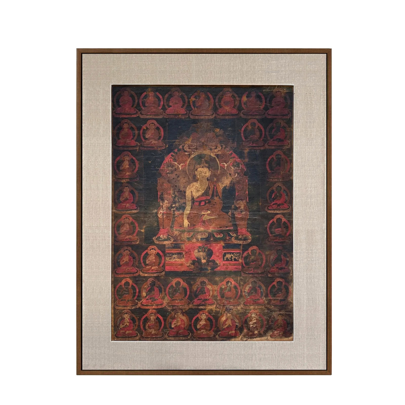 17th Century Tibetan Thangka Painting - 9