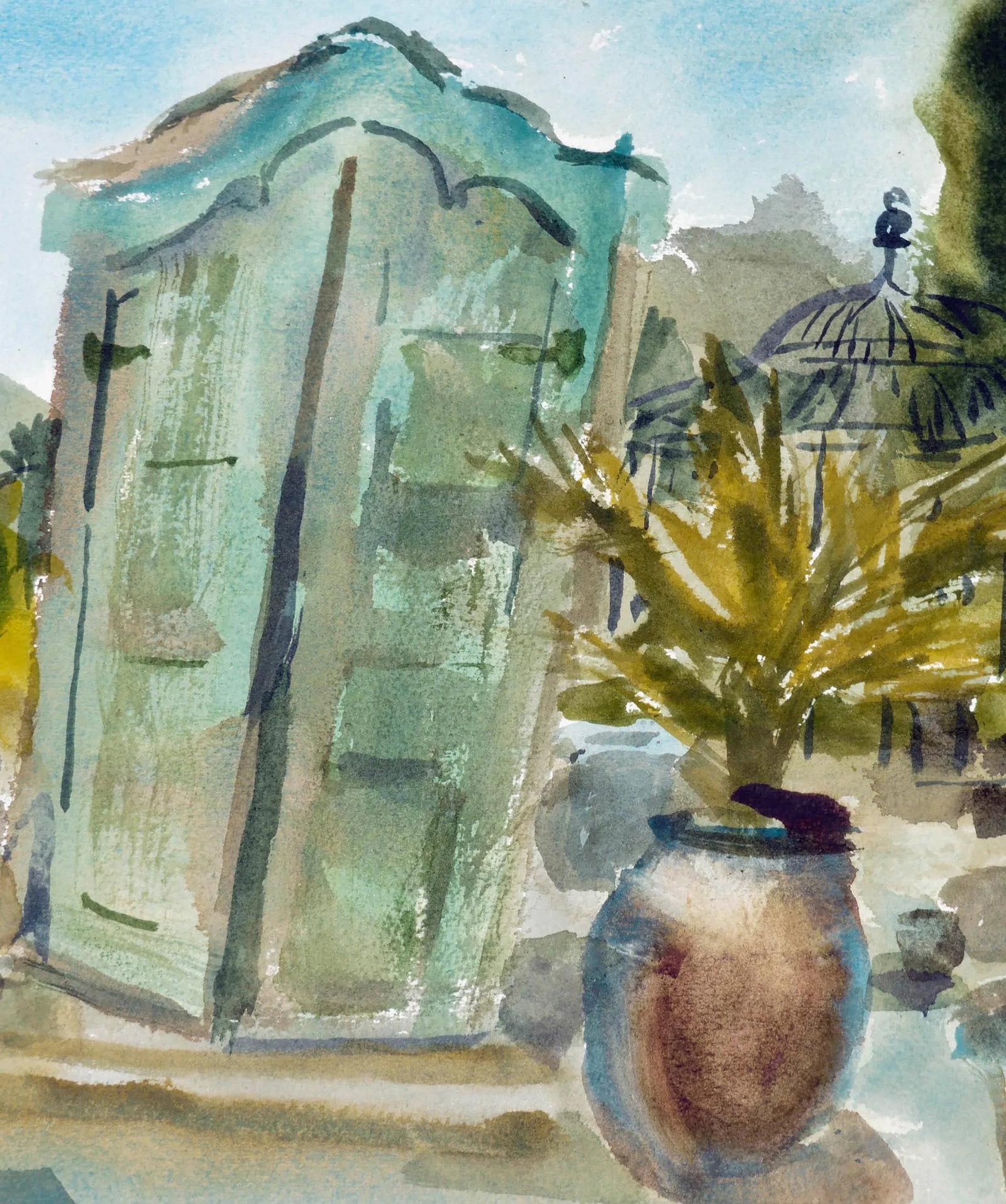 Sculpture Garden Landscape by Les Anderson - 3
