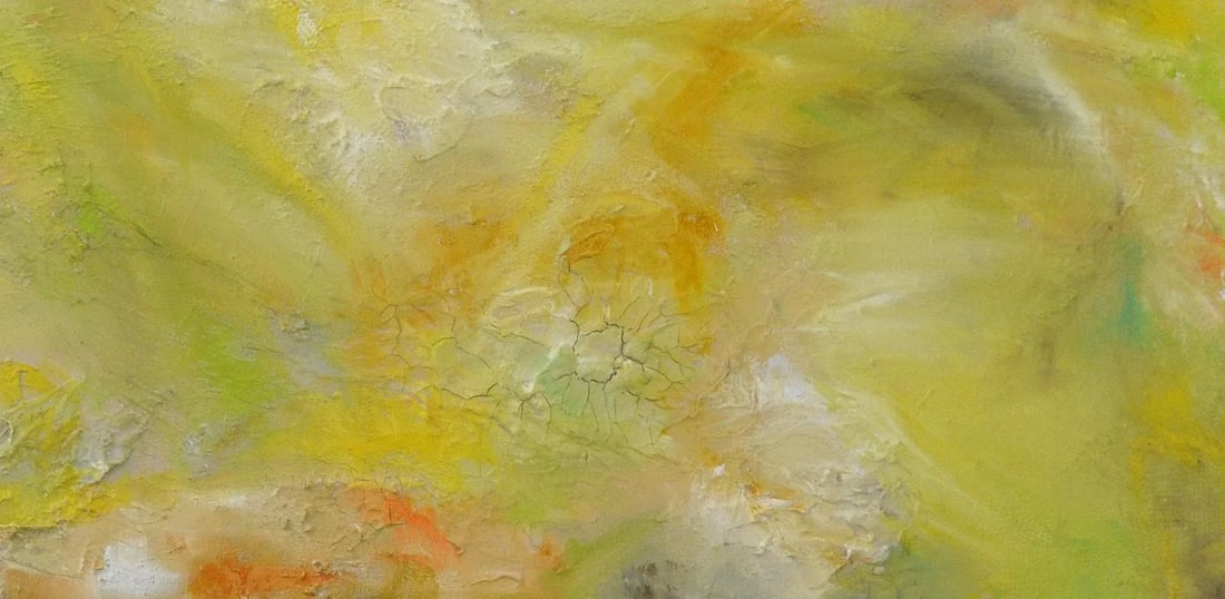 "Equinox" Original Abstract Landscape Oil Paintings - a Pair - 5