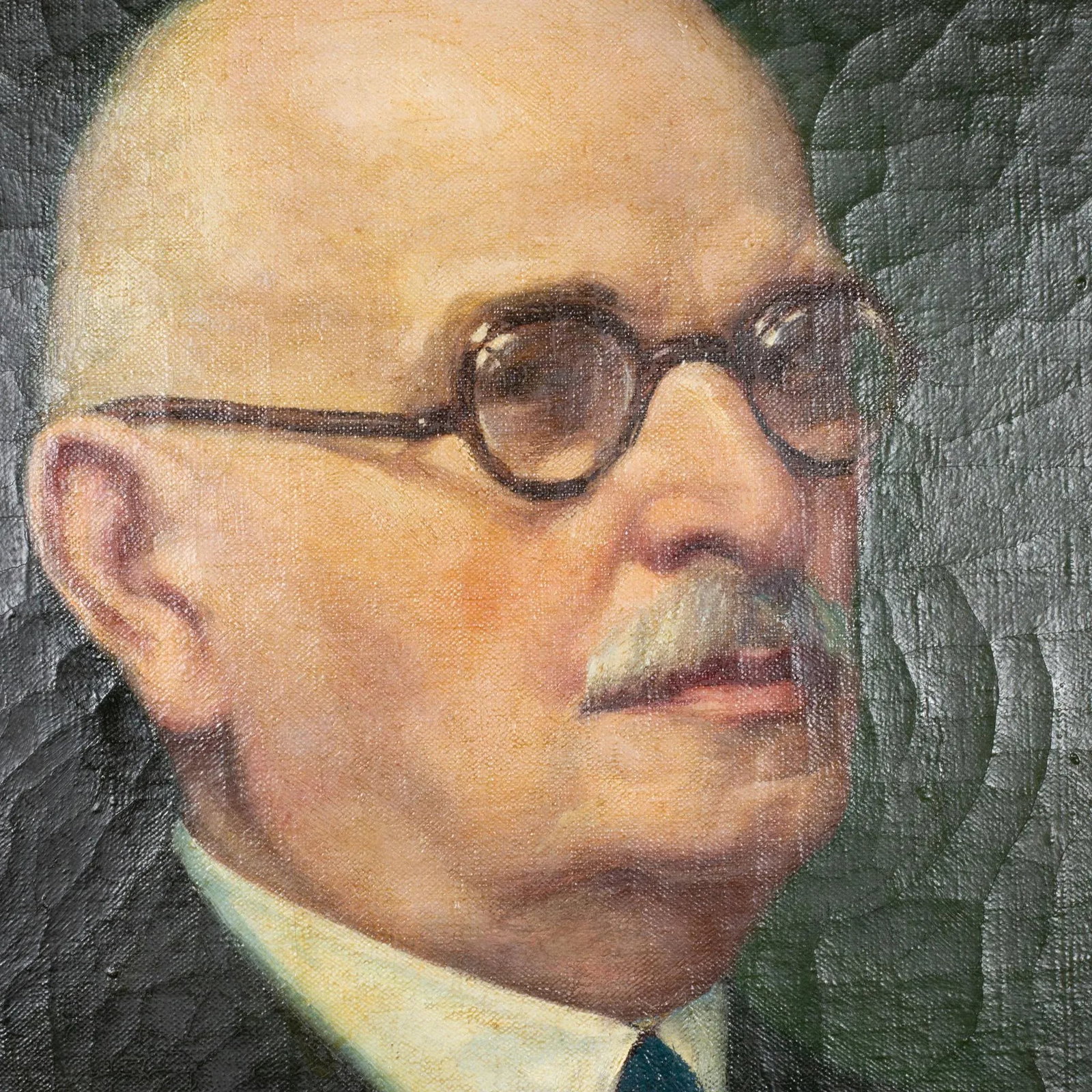 George Beline Oil on Canvas Portrait C.1930 - 2