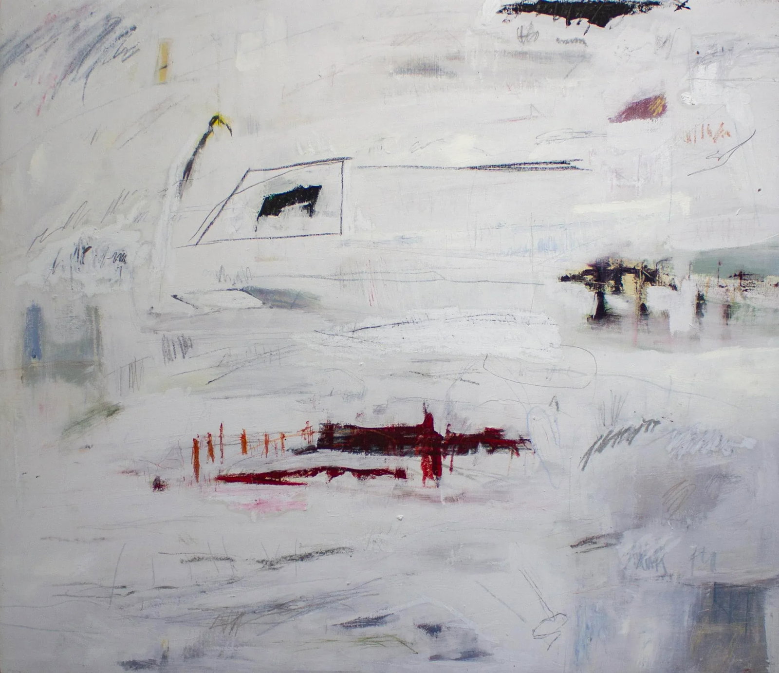 "For Every Place I Could Not Stay; For Every Word I Could Not Say" Original Abstract Painting by Bri - 3