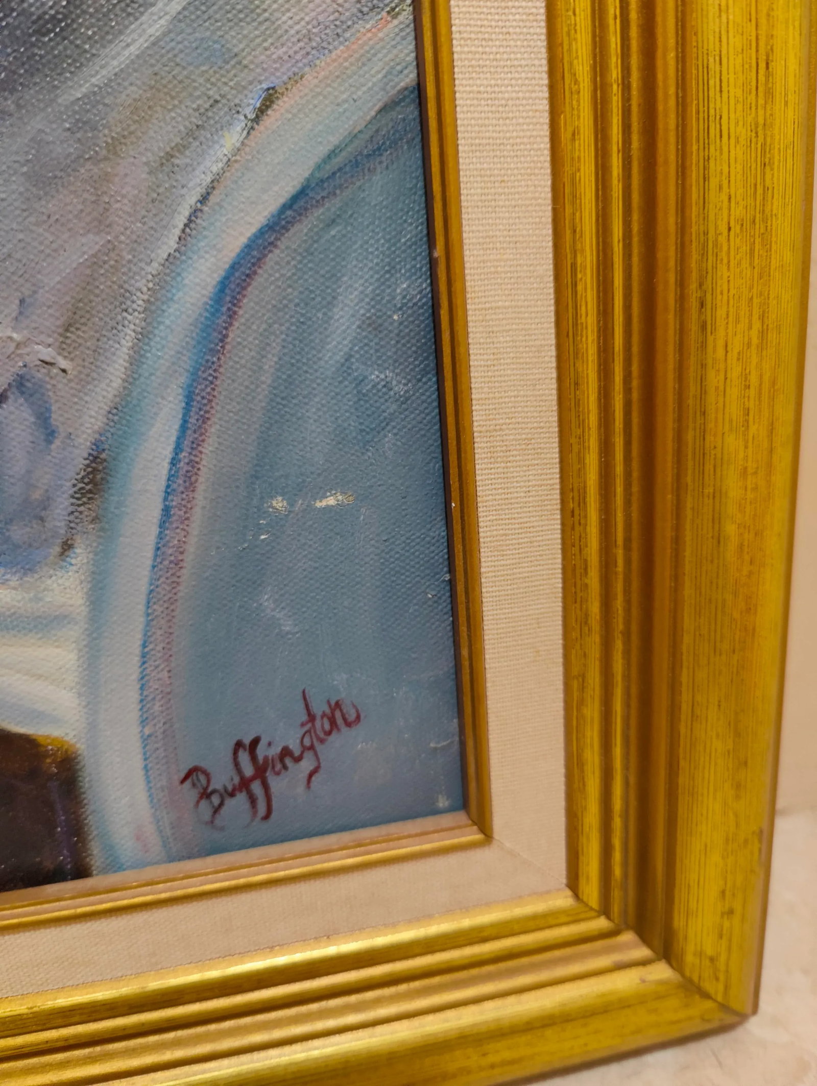 Diane Buffington Original Impressionist Figurative Acrylic Painting on Canvas - 10