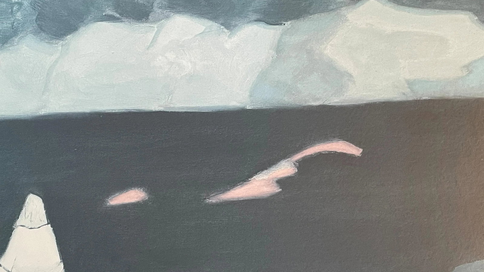 1987 Milton Avery Swimmers and Sunbathers Original Exhibition Poster, Framed - 10