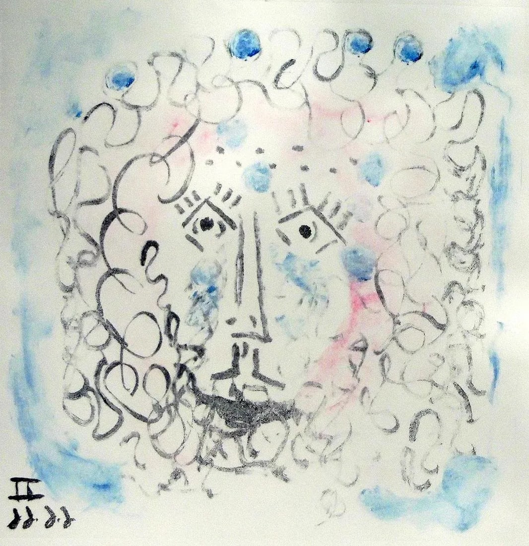 1960s Pablo Picasso Roi II Aquatint: Pablo Picasso Roi II Aquatint Artist proof 21 x 20 in. Sheet 31 x 22,.5 in. Frame 34 x 25.5 in. Condition: Alterations: Original Condition Unaltered Imperfections: Some Imperfections Condition Notes: